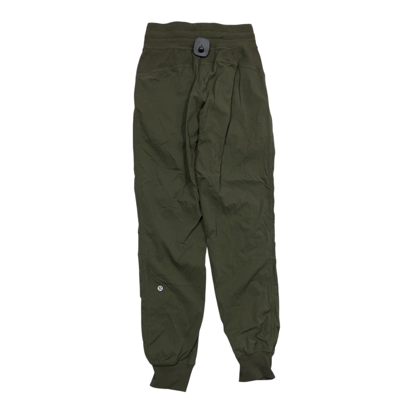 Athletic Pants By Lululemon In Green, Size:2