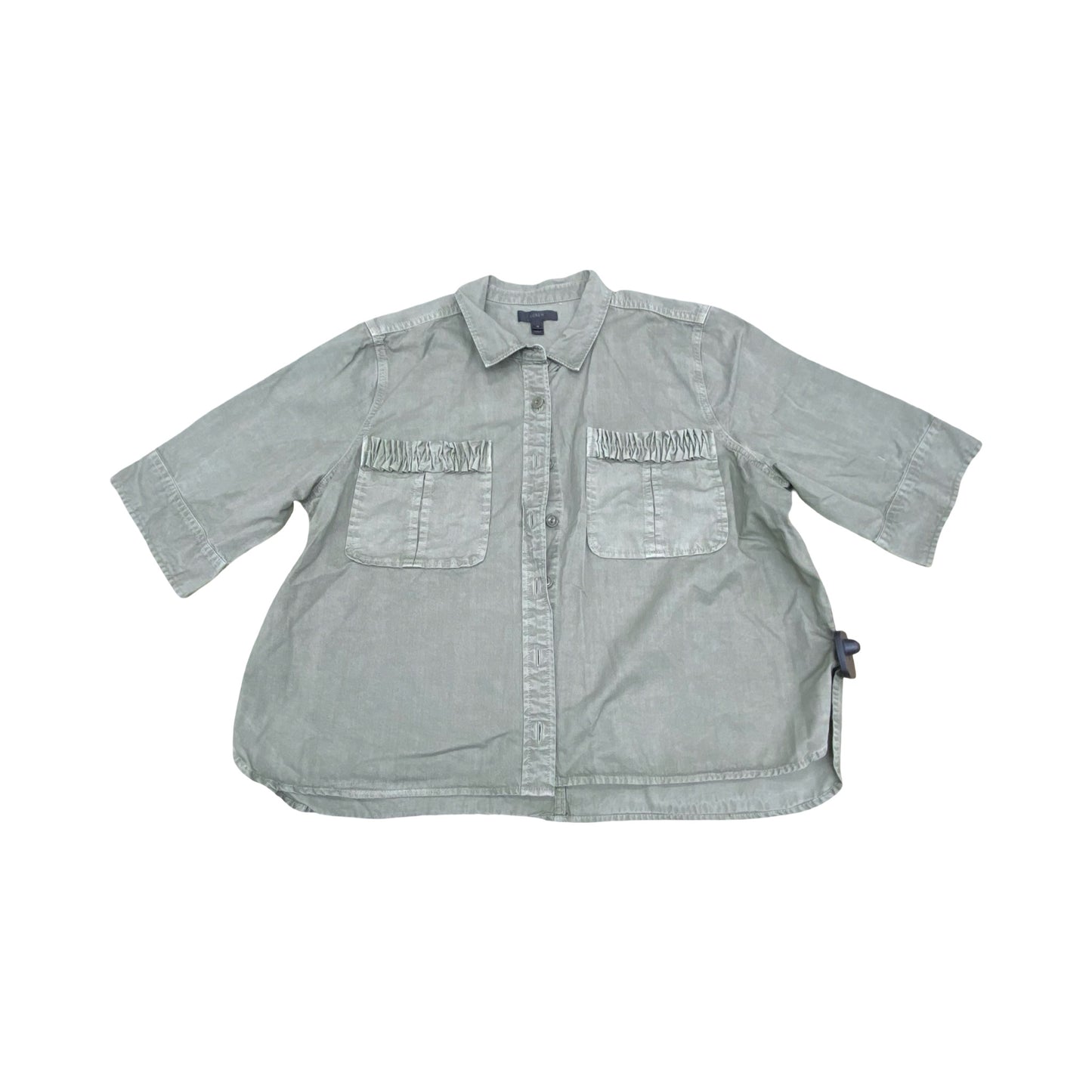 Top Ss By J. Crew In Green, Size:Xl