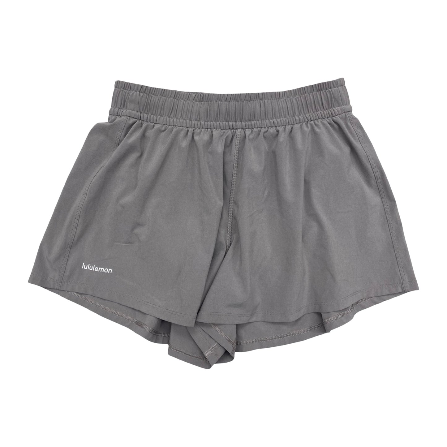 Athletic Shorts By Lululemon In Grey, Size:Xs