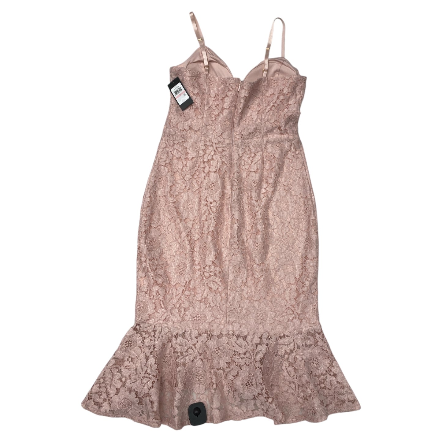 Dress Party Midi By Guess In Pink, Size:10