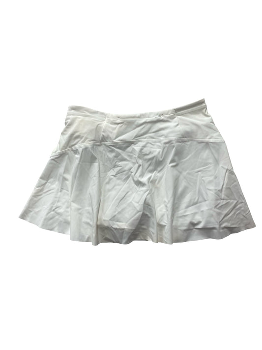 Athletic Skirt By Athleta In White, Size:L