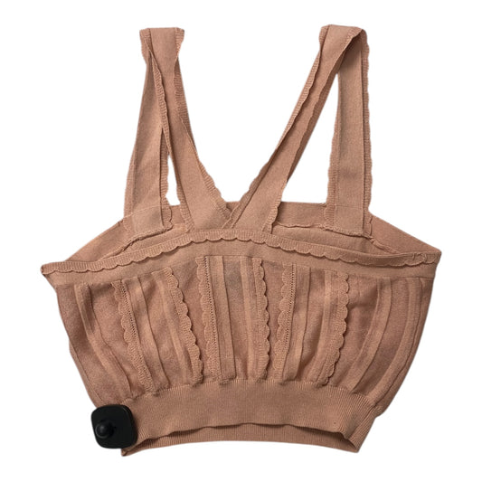 Top Sleeveless By Express In Pink, Size:S