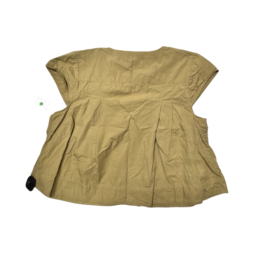 Top Ss By Anthropologie In Green, Size:M