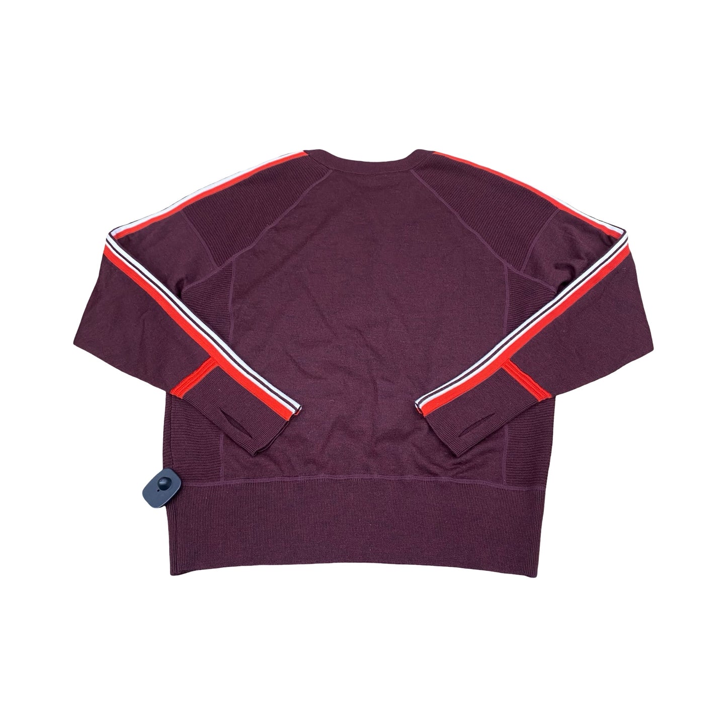 Athletic Sweatshirt Crewneck By Athleta In Maroon, Size:M