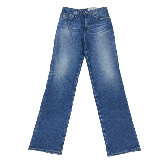 Jeans Straight By Adriano Goldschmied In Blue Denim, Size:6