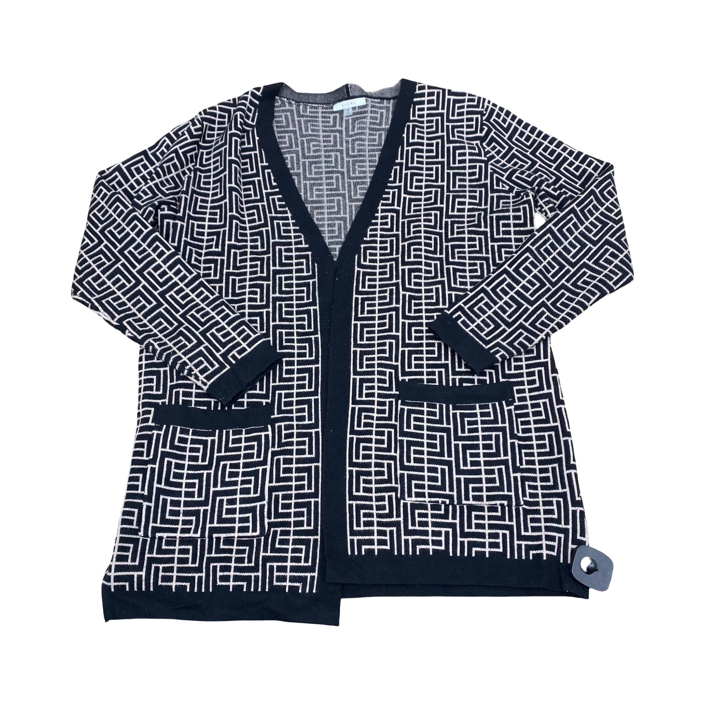 Sweater Cardigan By Sioni In Multi, Size:M