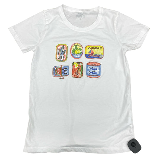 Top Ss By J. Crew In White, Size:S