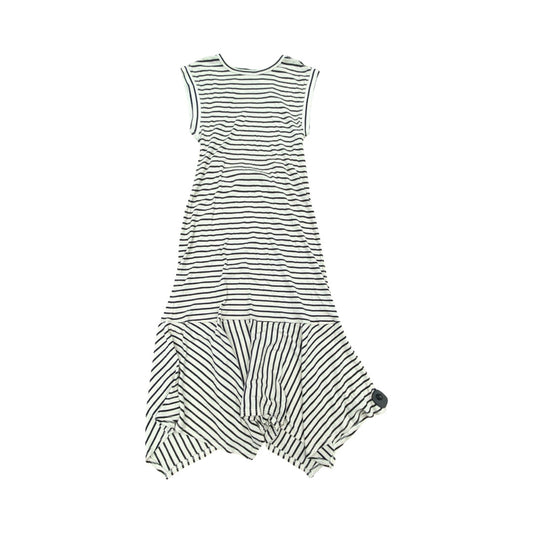 Dress Casual Maxi By Daily Practice By Anthropologie In Black & White, Size:M