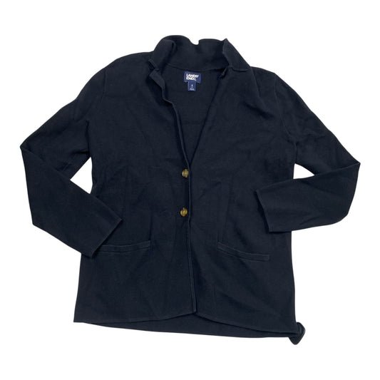 Sweater Cardigan By Lands End In Black, Size:S