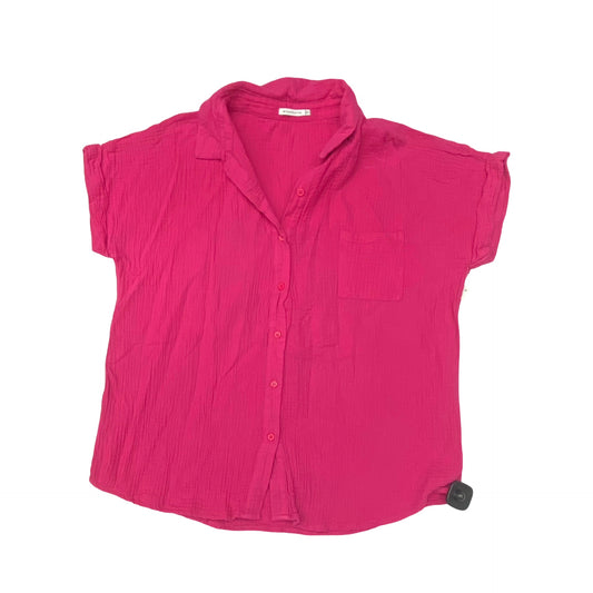 Top Sleeveless By Staccato In Pink, Size:L