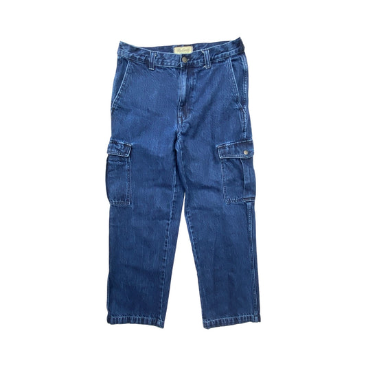 Jeans Straight By Madewell In Blue, Size:4