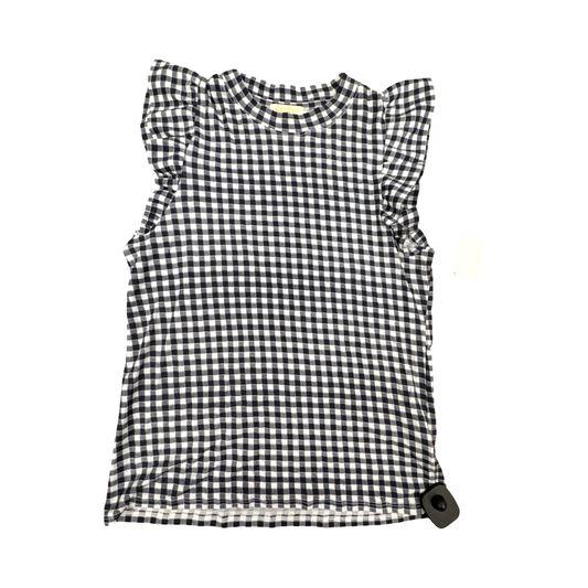 Top Sleeveless By Nation Ltd In Checkered Pattern, Size:Xs