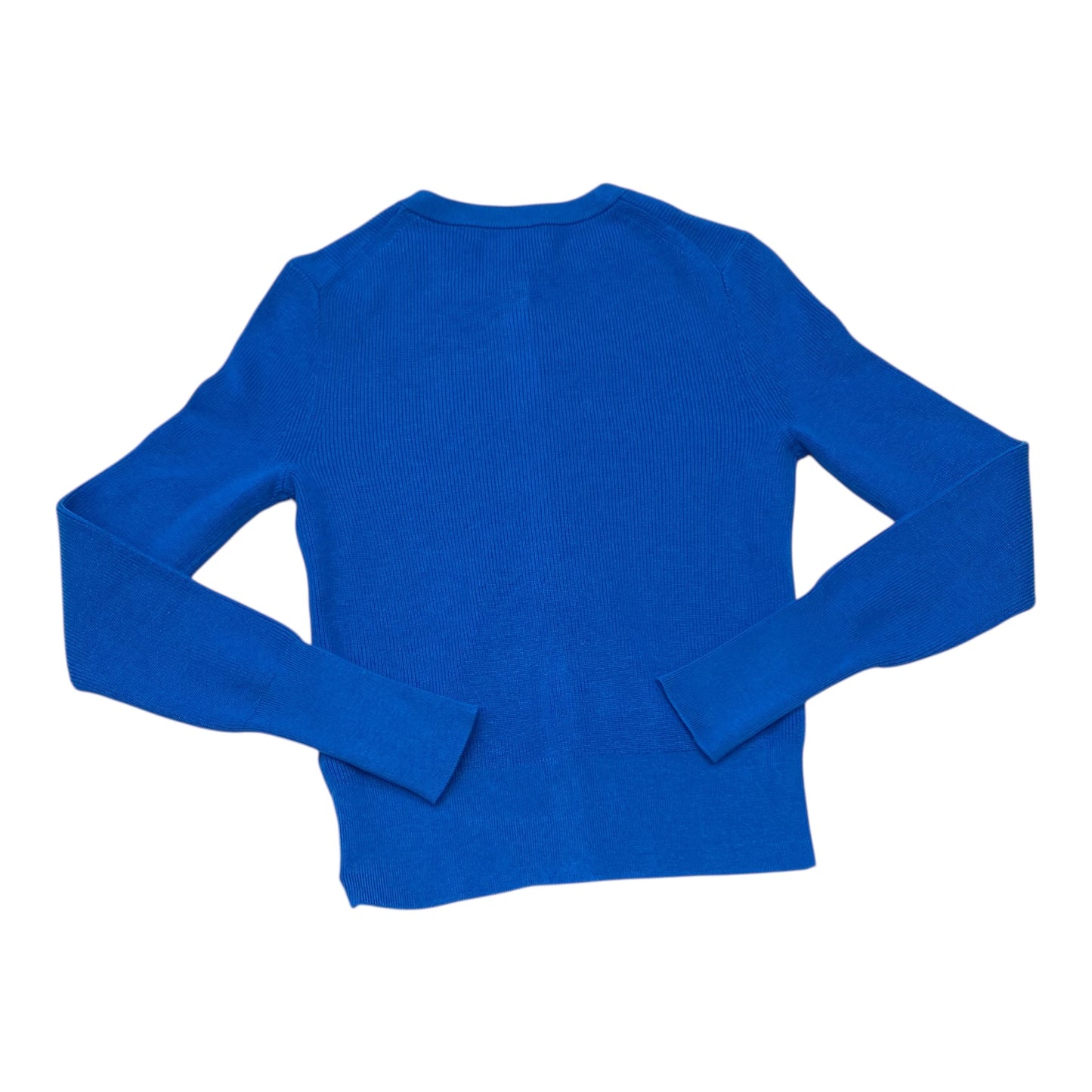 Sweater Cardigan By J. Crew In Blue, Size:Xxs