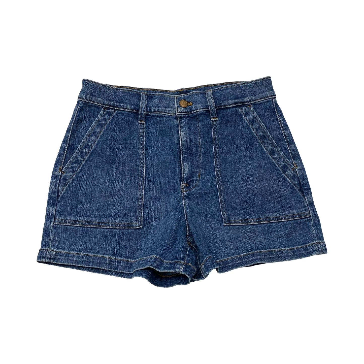 Shorts By J. Crew In Blue Denim, Size:6