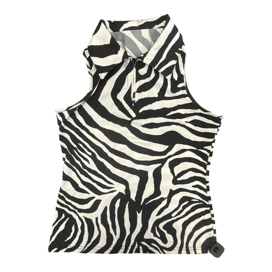 Top Sleeveless By Cmb In Animal Print, Size:L