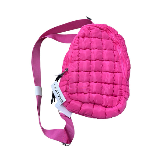 Handbag By Katy Did In Pink, Size:Medium