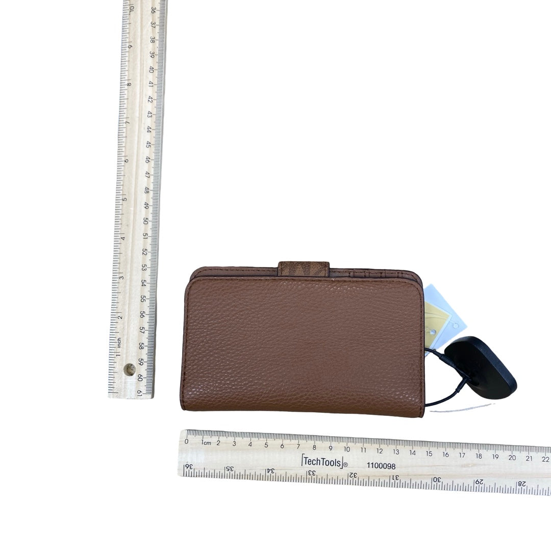 Wallet Designer By Michael Kors In Brown, Size:Small