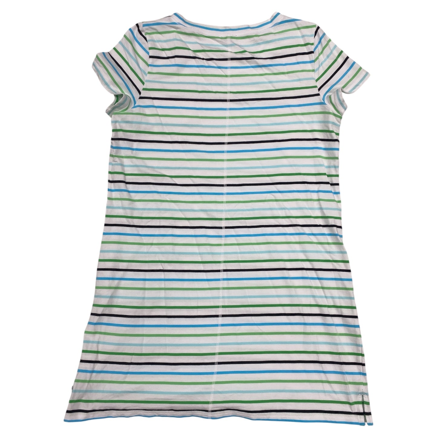 Dress Casual Midi By Talbots In Striped Pattern, Size:Xl