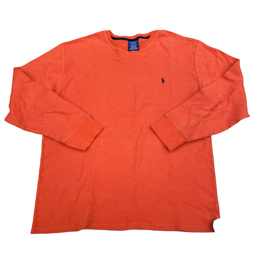 Top Ls By Polo Ralph Lauren In Orange, Size:2X