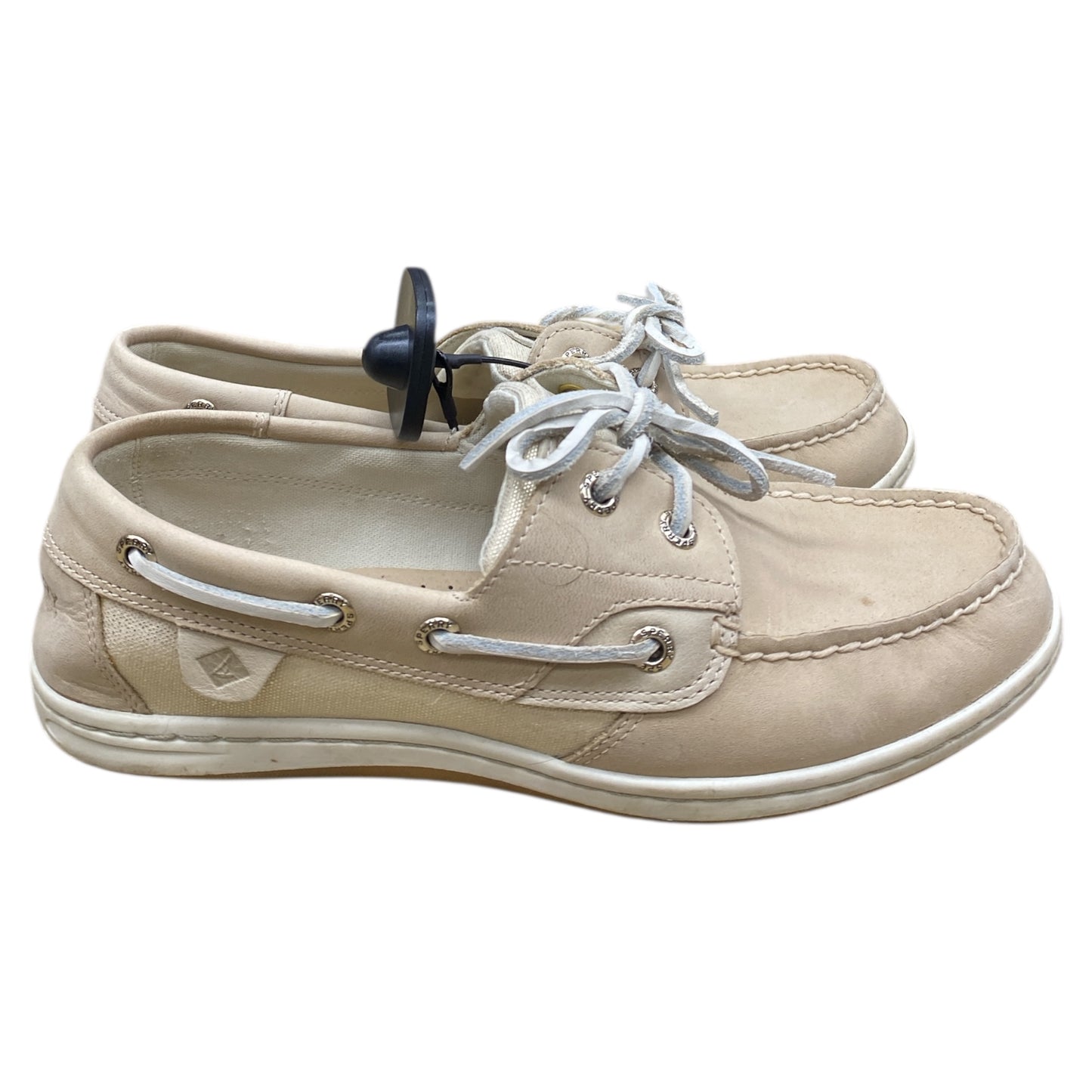 Shoes Flats By Sperry In Beige, Size:7.5