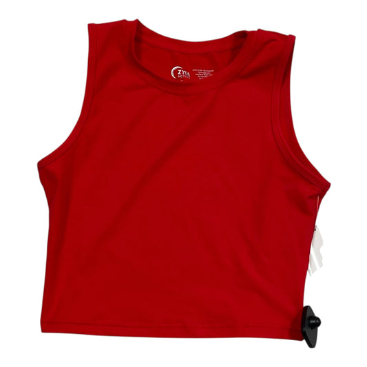 Athletic Tank Top By Zyia In Red, Size:M
