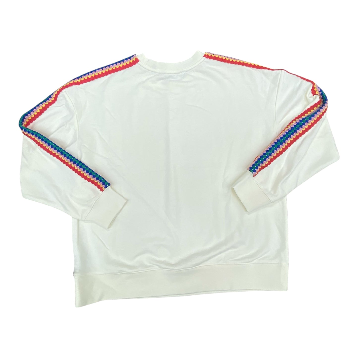 Sweatshirt Crewneck By Boden In Cream, Size:M