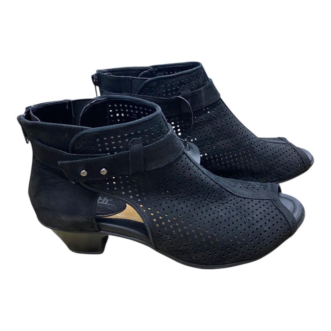 Shoes Heels Kitten By Earth In Black, Size:8.5