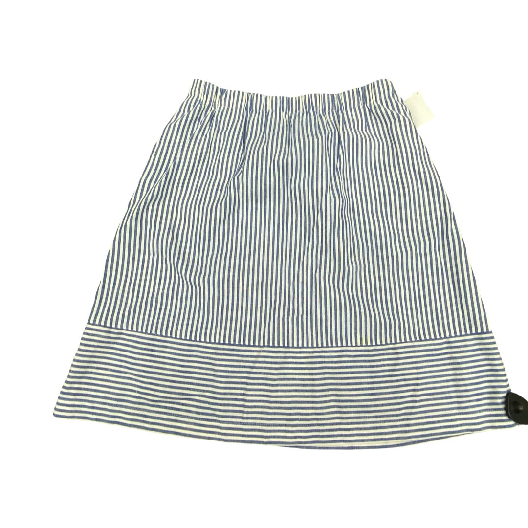 Skirt Midi By J. Crew In Striped Pattern, Size:M