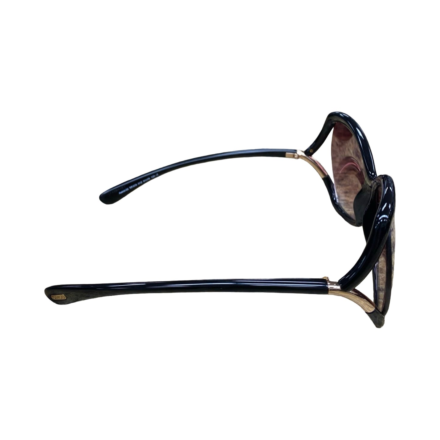 Sunglasses Luxury Designer By Tom Ford In Black, Size: