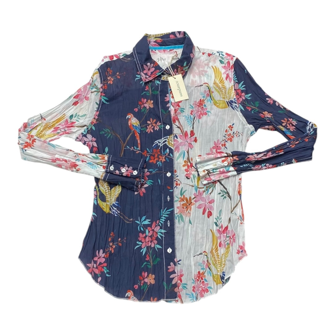 Top Ls By Cmb In Floral Print, Size:M