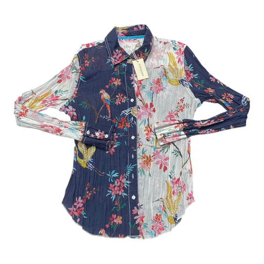 Top Ls By Cmb In Floral Print, Size:M