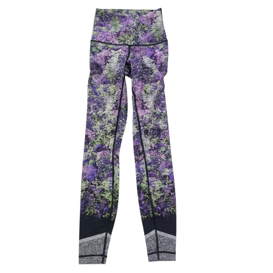 Athletic Leggings By Lululemon In Multi, Size:4
