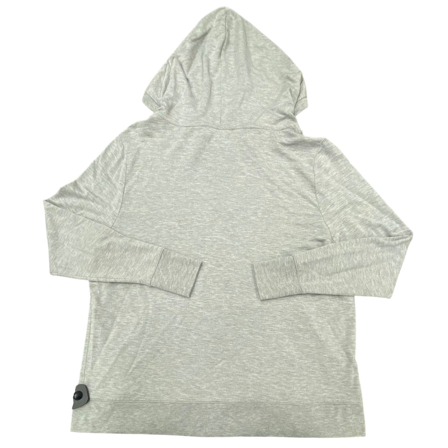 Athletic Jacket By Loft In Grey, Size:M