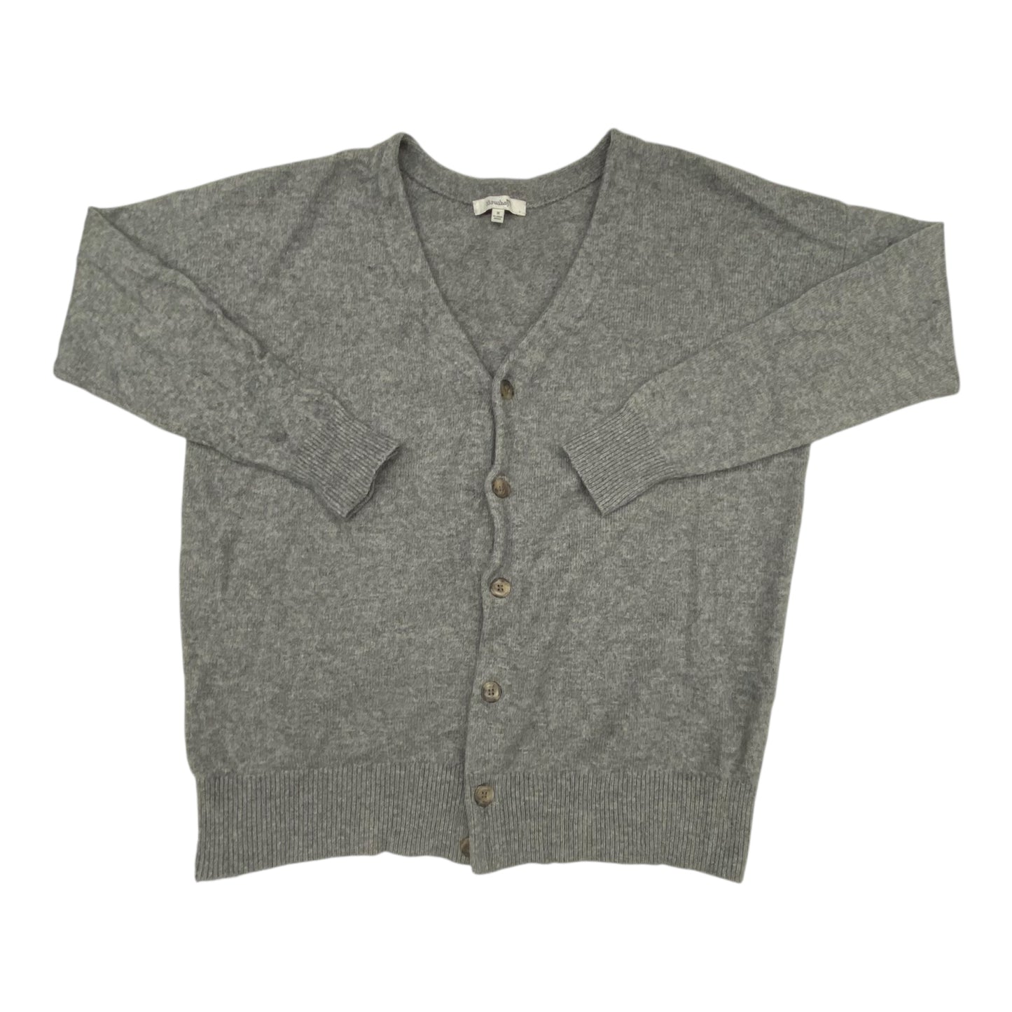Sweater Cardigan By Madewell In Grey, Size:M
