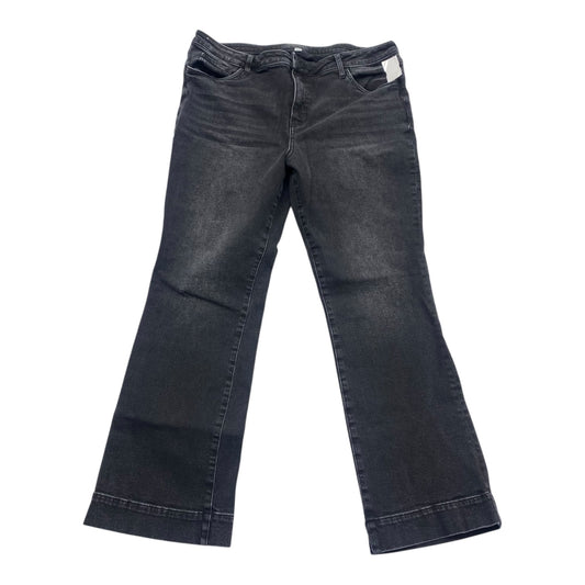 Jeans Flared By Kut In Black, Size:18