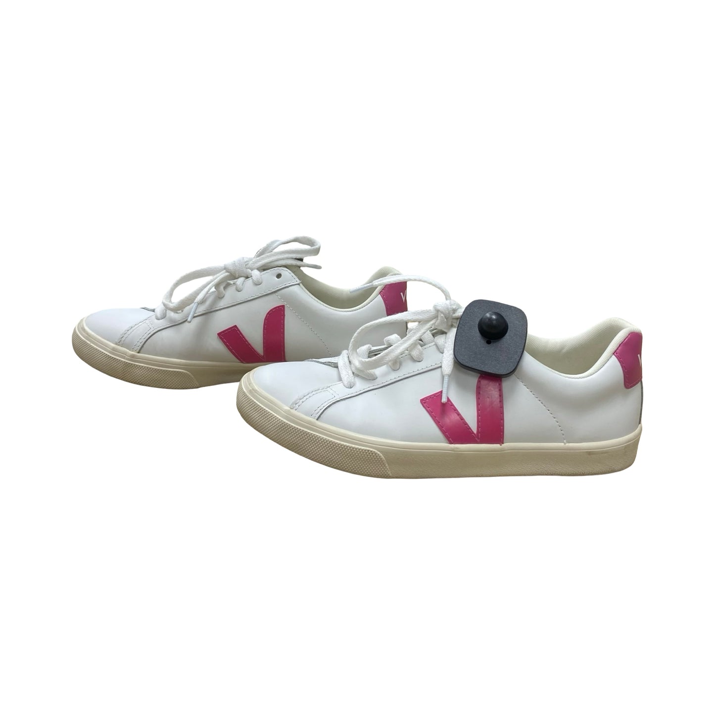 Shoes Sneakers By Veja In Pink & White, Size:7