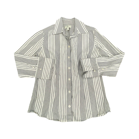 Top Ls By Loft In Striped Pattern, Size:4