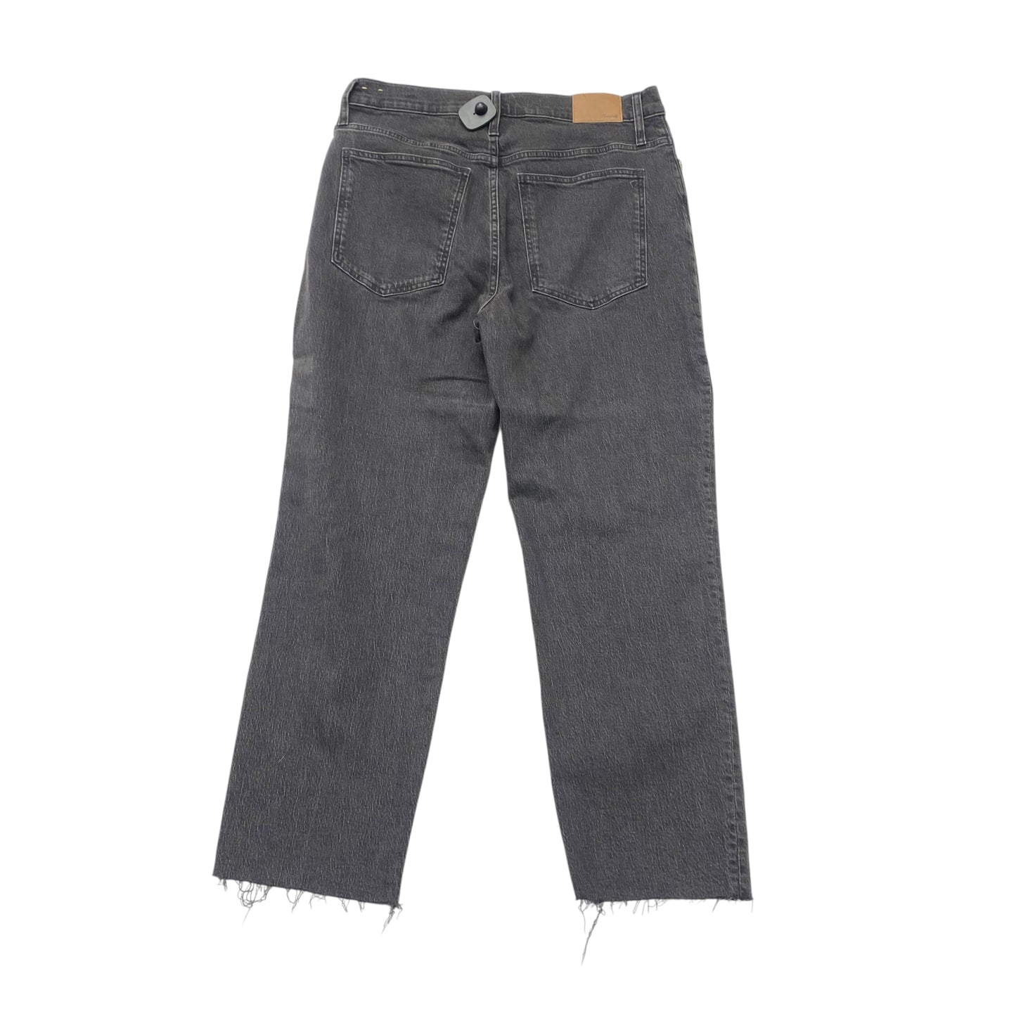 Jeans Wide Leg By Madewell In Grey Denim, Size:12