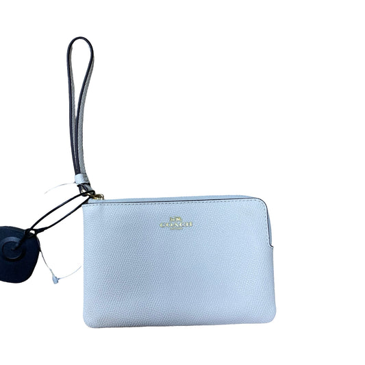 Wristlet Designer By Coach In Cream, Size:Small