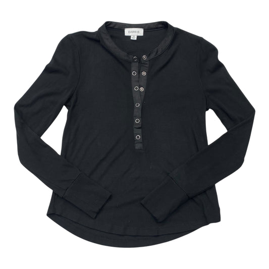 Top Ls By Evereve In Black, Size:Xs