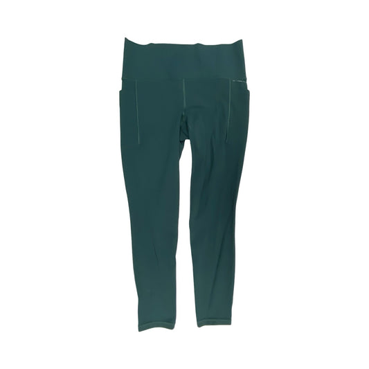 Athletic Leggings By Athleta In Green, Size:M