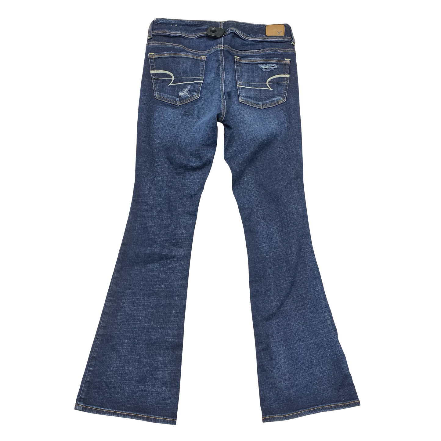 Jeans Flared By American Eagle In Blue Denim, Size:8