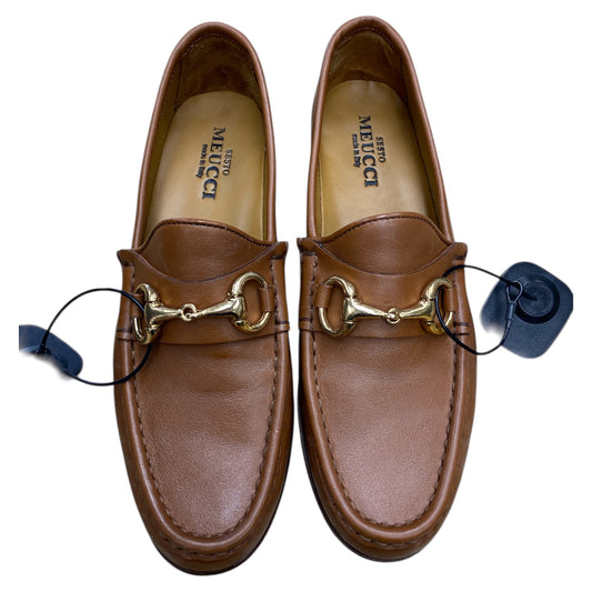 Shoes Flats By Sesto Meucci In Brown, Size:9