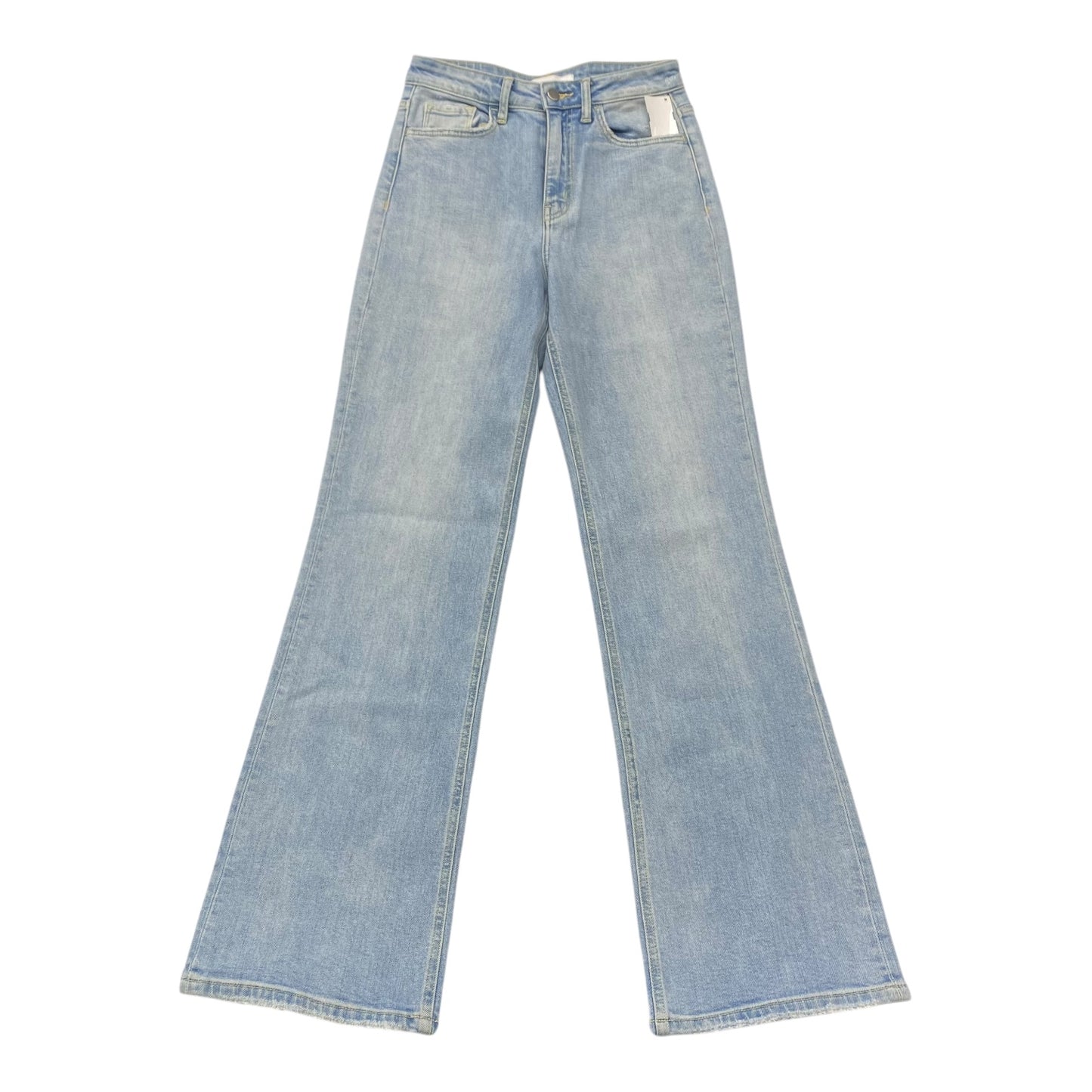 Jeans Straight By Flying Monkey In Blue Denim, Size:0