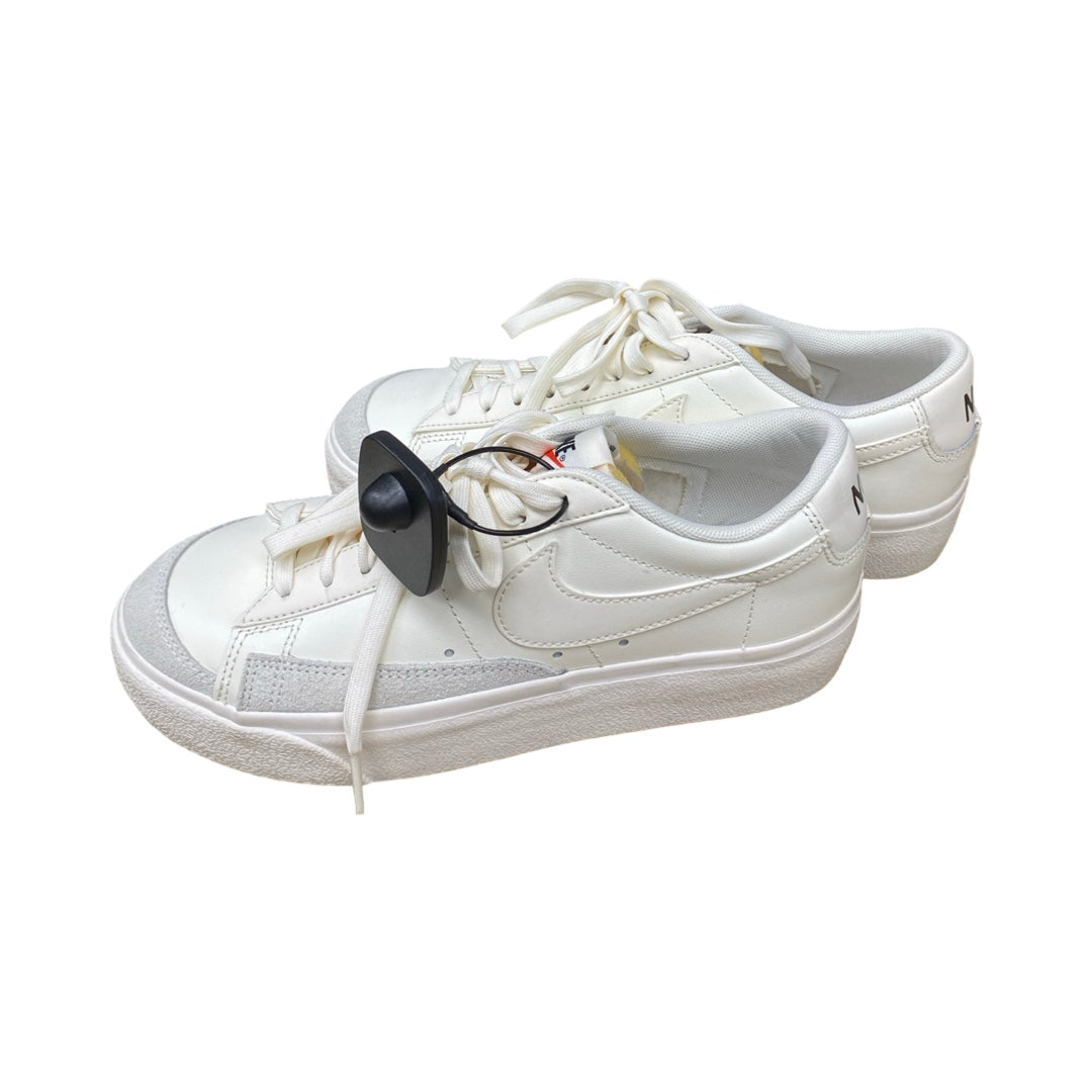 Shoes Sneakers Platform By Nike In Ivory, Size:8