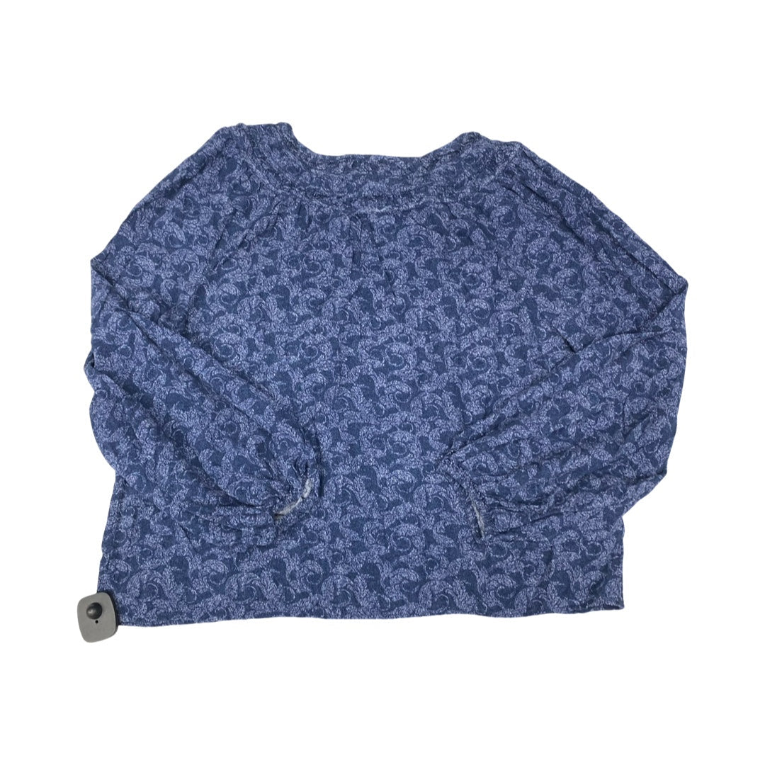 Top Ls By Loft In Blue, Size:L