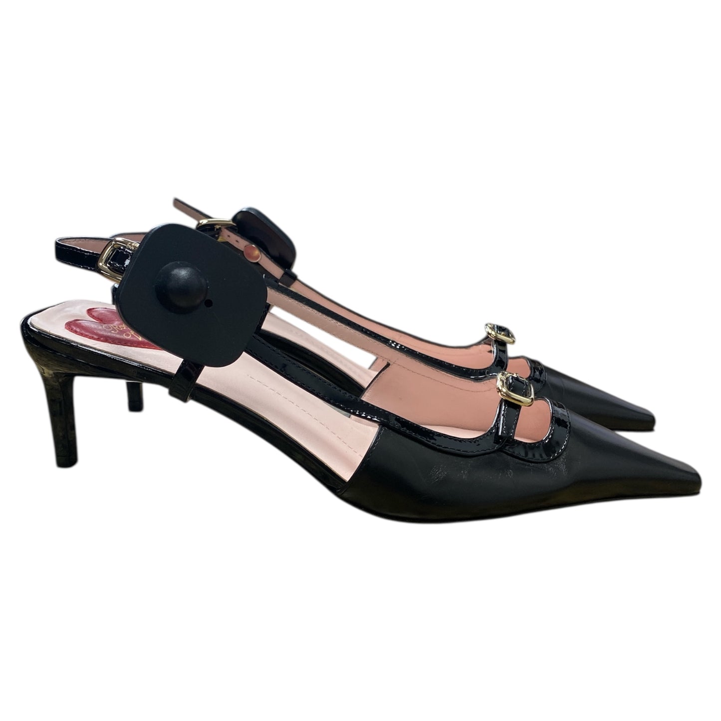 Shoes Designer By Roger Vivier In Black, Size:9