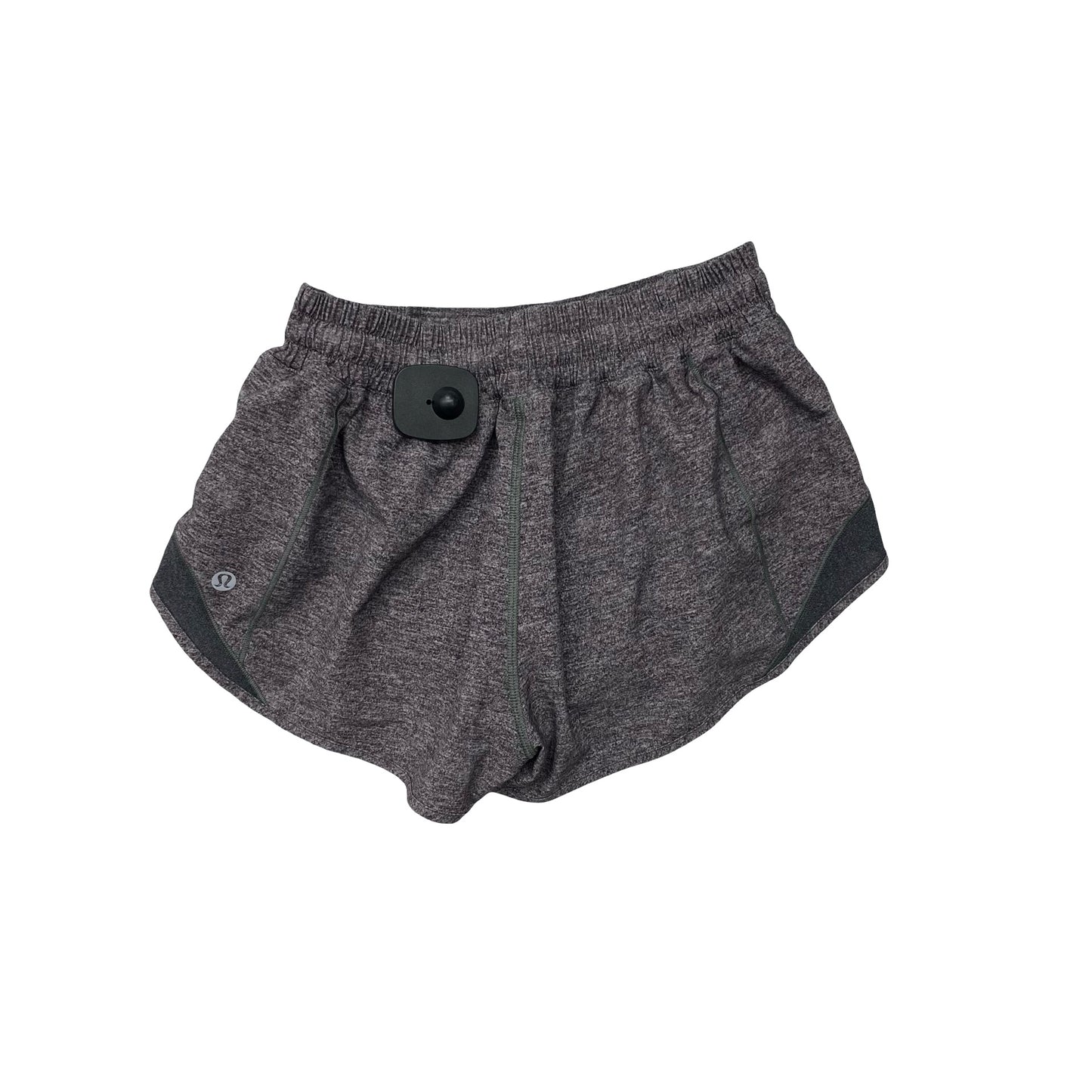 Athletic Shorts By Lululemon In Grey, Size:4