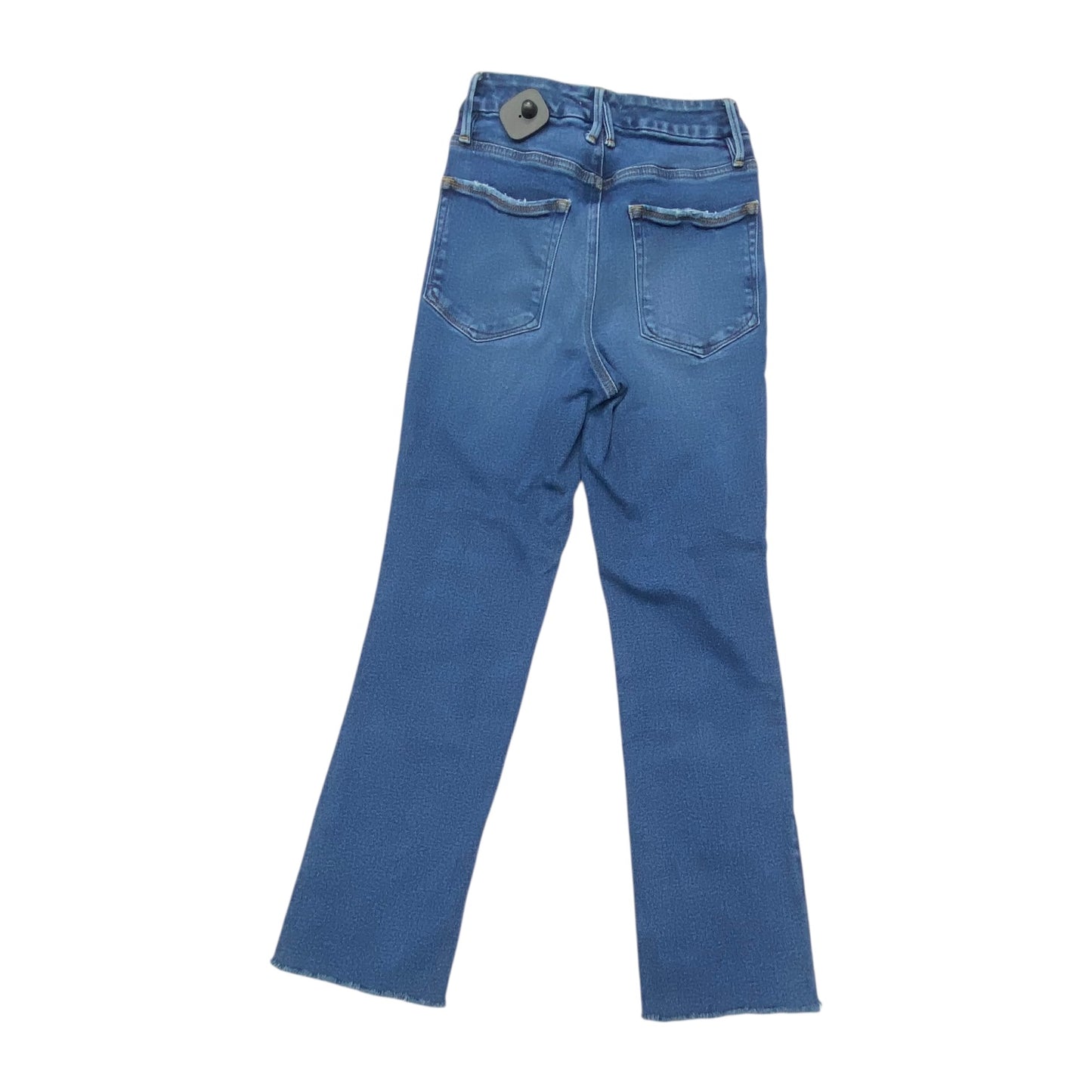 Jeans Boot Cut By Good American In Blue Denim, Size:2