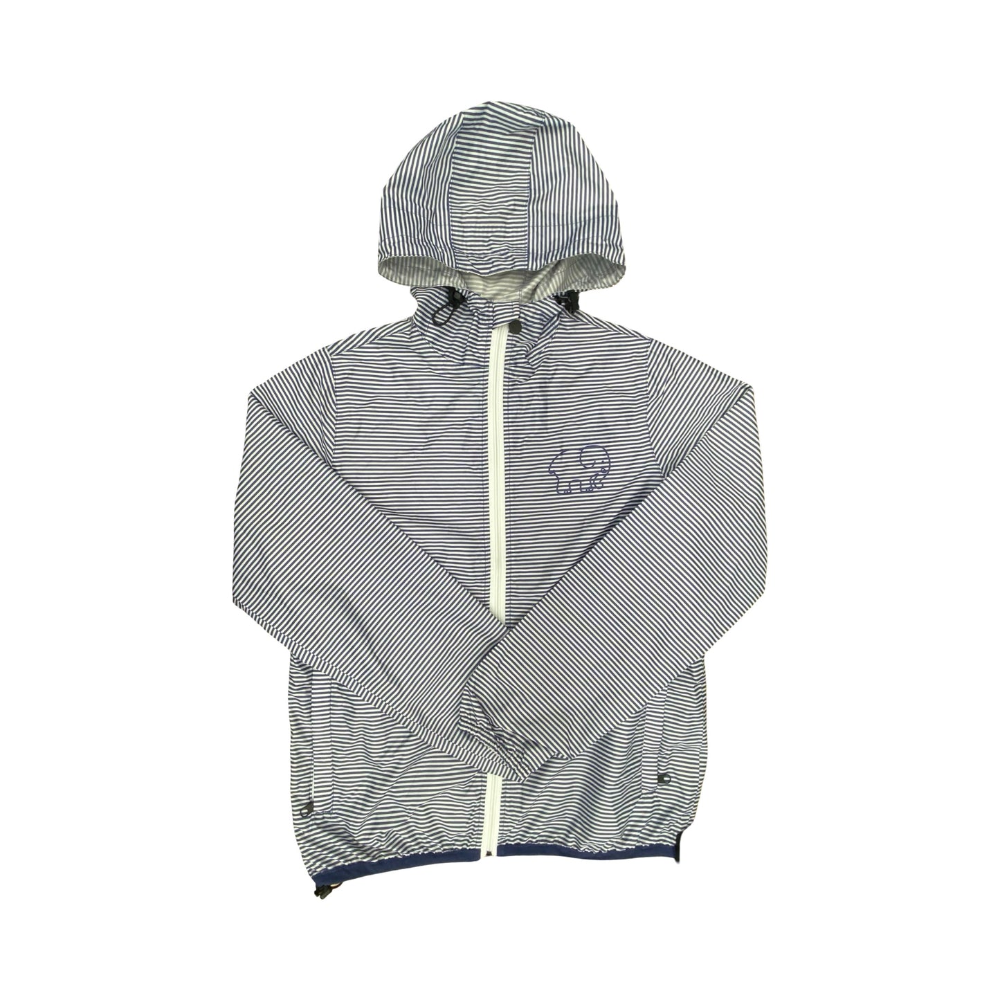 Jacket Windbreaker By Ivory Ella In Striped Pattern, Size:S